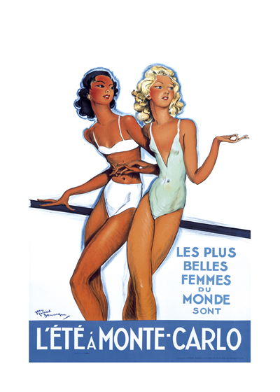 Illustrator: Jean-Gabriel Domergue Imprint: Laughing Elephant Summer Swimming Travel Women'