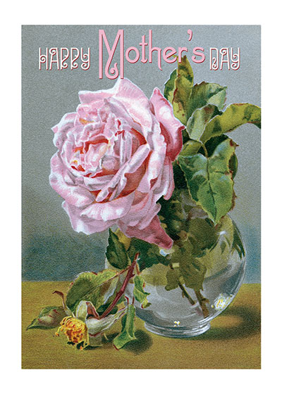 Flowers Imprint: Laughing Elephant Mother Mother's Day Spring'
