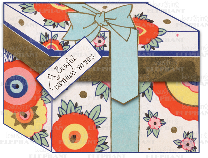 Birthday Imprint: Laughing Elephant'