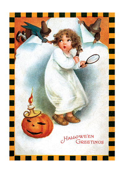 Childhood Halloween Illustrator: Unknown Imprint: Laughing Elephant Jack-o-Lanterns'