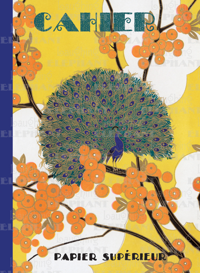 Animals Art Nouveau Birds Blank Pages Composition Flowers France Imprint: Laughing Elephant Notebooks & Journals'