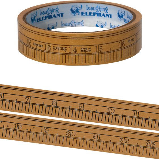 Graphic Imprint: Laughing Elephant Measuring Tape Numbers Tape'