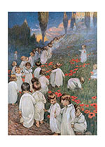 Baby Procession (Baby Art Prints)