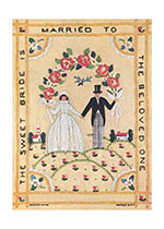 Wedding Embroidery (Wedding Greeting Cards)