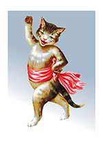 One Fabulous Cat (Captivating Cats Animals Art Prints)