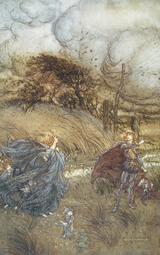 A Midsummer Night's Dream - Titania and Oberon (Shakespeare Performing Arts Art Prints)