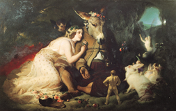 A Midsummer Night's Dream - Titania and Bottom (Shakespeare Performing Arts Art Prints)