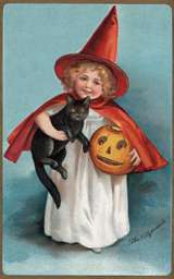 Little Witch (Classic Halloween Art Prints)