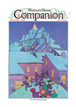 Christmas Night Children (Magazine Covers Christmas Art Prints)