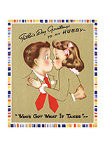Kissing Couple (Father's Day Greeting Cards)