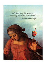 Woman With a Top (Encouragement Greeting Cards)