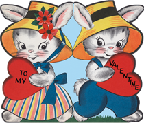Bunnies Valentine (Valentine's Day Greeting Cards)