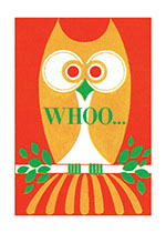 Whoo! Owl (Birthday Greeting Cards)