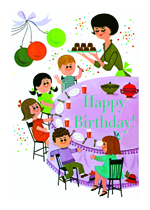Birthday Party Fun (Birthday Greeting Cards)