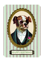 Dapper Dog (Birthday Greeting Cards)