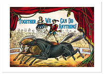 Circus Performers (Anniversary Greeting Cards)
