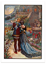 Happily Ever After Fairy Tale (Romantic Art Prints)