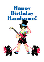 Boy In Top Hat (Birthday Greeting Cards)