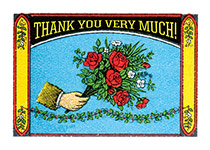 The Bouquet (Thank You Greeting Cards)