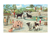 Carl at the Zoo (Good Dog, Carl Art Prints)