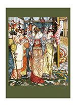 Fairies At Sleeping Beauty's Cradle (Storybook Classics Art Prints)