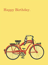 Birthday Bicycle (Birthday Greeting Cards)