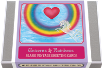 Unicorns and Rainbows! - Blank Greeting Cards (Everyday Packaged and Boxed Greeting Cards)