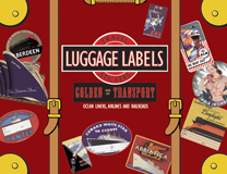 Golden Age of Transport  Travel Labels (Travel Stickers)