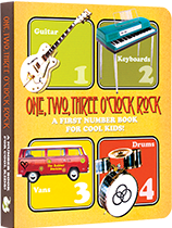 One, Two, Three O'Clock, Rock: A First Number Book for Cool Kids (Board Books Children's Books)