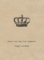 Birthday Crown (Birthday Greeting Cards)