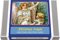 Christmas Angels - Vintage Holiday Greeting Cards (Packaged and Boxed Christmas Greeting Cards)