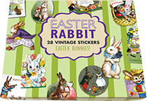 Easter Rabbit Sticker Box (Holiday Stickers)