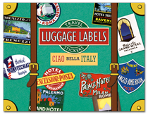Ciao Bella Italy Travel Labels (Travel Stickers)